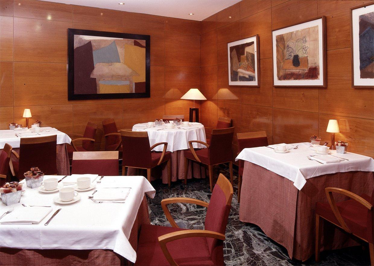 Hotel Pedralbes Barcelona Restaurace fotografie